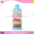 Colorful 3 Layer Baby Formula Milk Powder Snack Dispenser Container